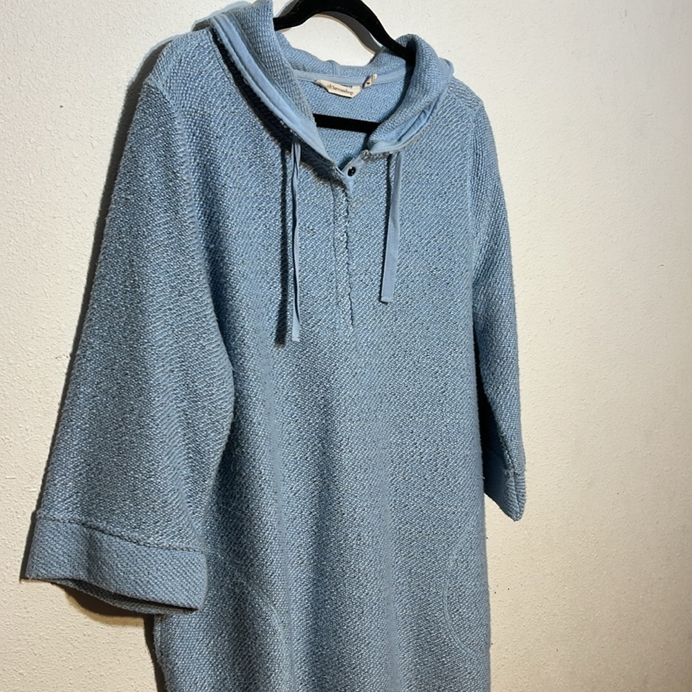 Soft Surroundings Cozumel Hooded Pullover
Sweater with Pockets Women's Large - Picture 4 of 17